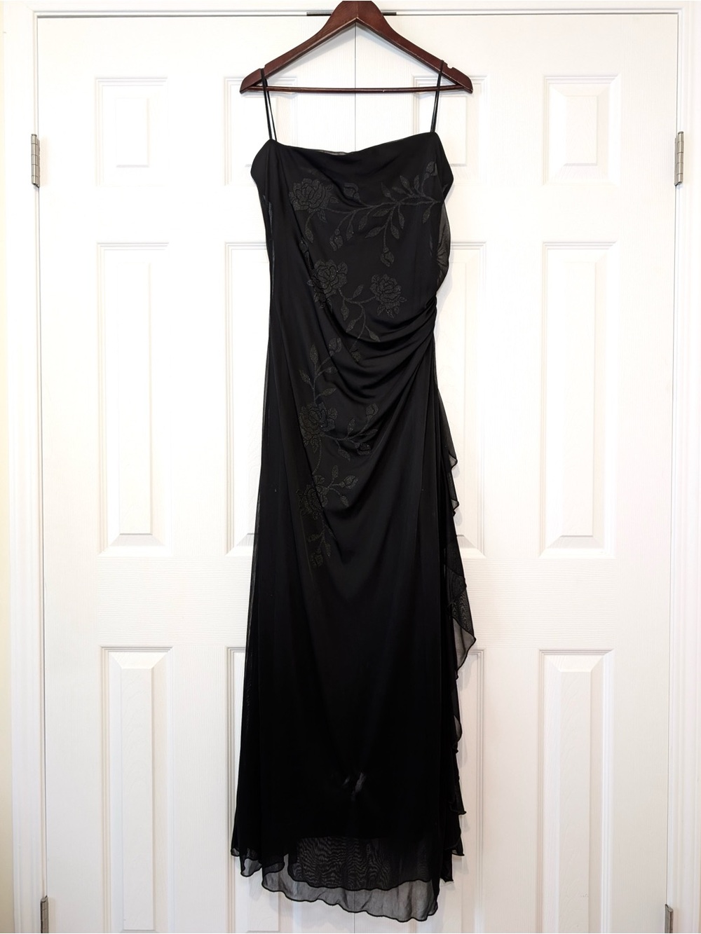 Y2K Vintage Jessica Rose Design Black Dress